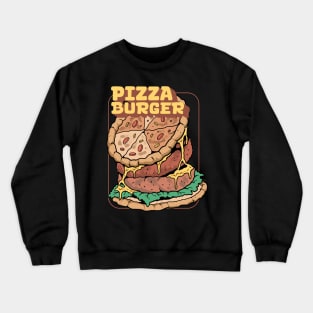 PIZZA BURGER Crewneck Sweatshirt